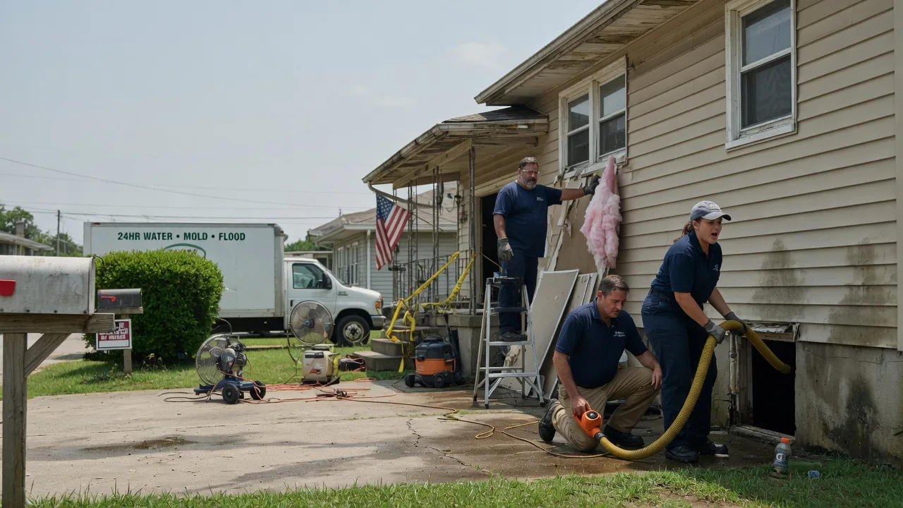 Water Damage Repair in Branch, AR near me